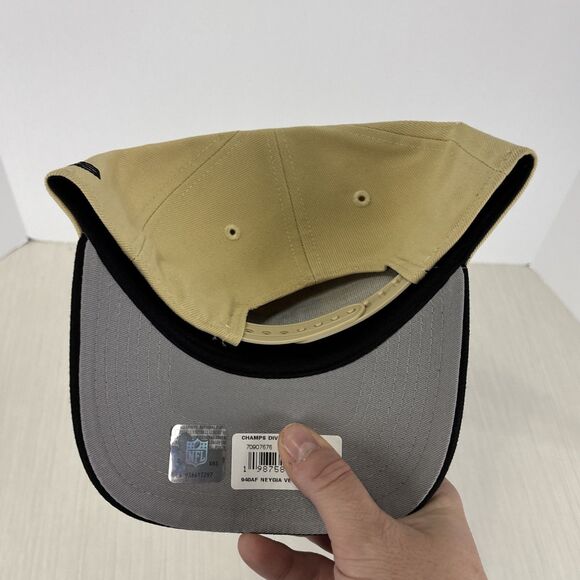 New Era 9FORTY New York Giants A-Frame Adjustable SnapBack Hat Cap 75 Years NEW - Picture 6 of 7